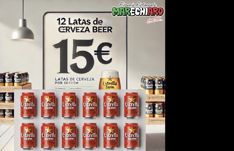 12 latas Estrella 15 �