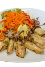 CALAMARES A LA PLANCHA